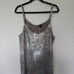 Torrid Silver Swing Top